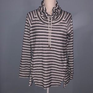 Tommy Hilfiger high neck striped top
